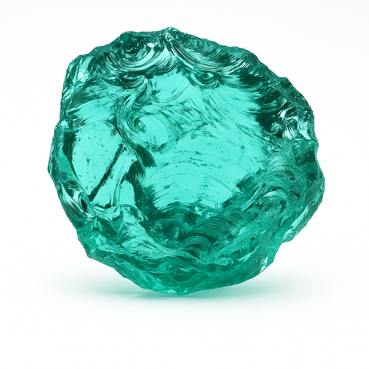 Dark aqua blue Andara Crystal - 3.24 kg